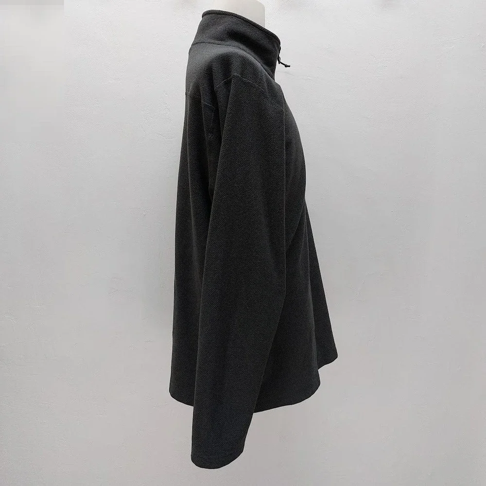 The North Face Quarter Zip Fleece Men's XXL Gray 1/4 Zip Pullover Sweater